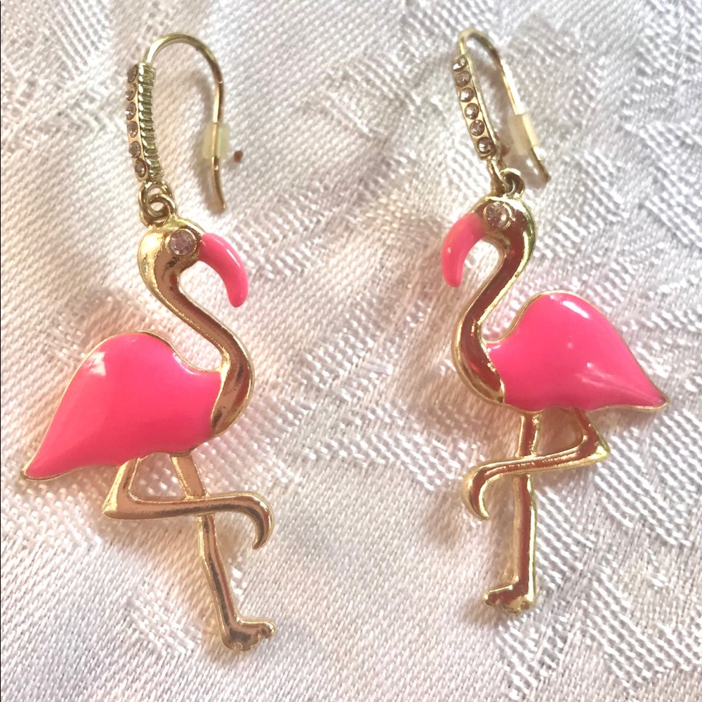Flamingo Earrings